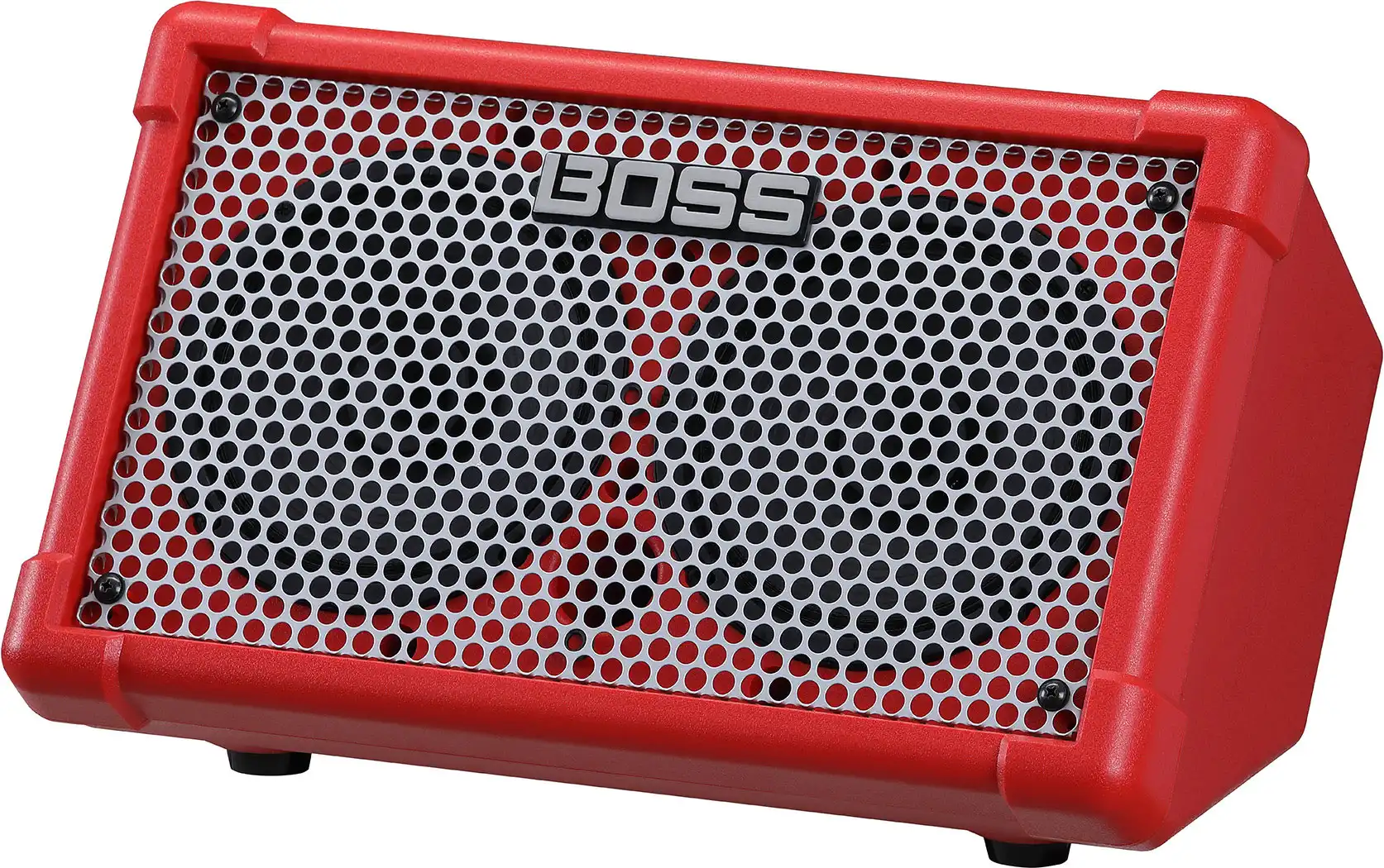 Boss Cube Street 2 Red Battery Powered Srereo